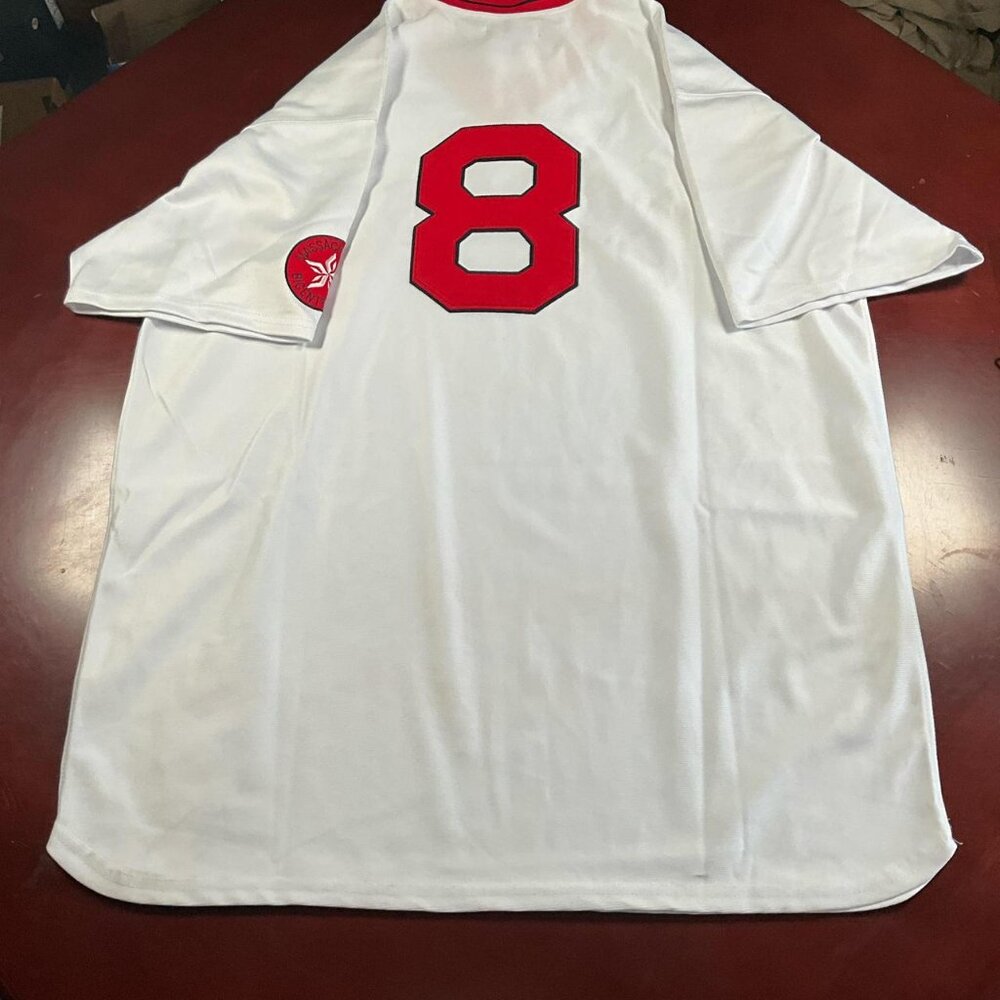 100% Authentic Mitchell & Ness 1975 Carl Yastrzemski Boston Red Sox Jersey (XXL) - Picture 8 of 8